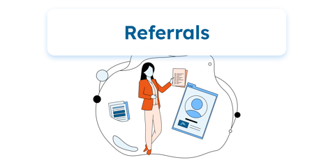 Can you email a referral?