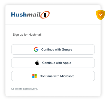 Sign up for Hushmail Sign up for Hushmail
