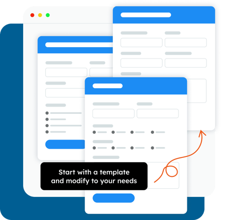 Library of customizable form templates Library of customizable form templates